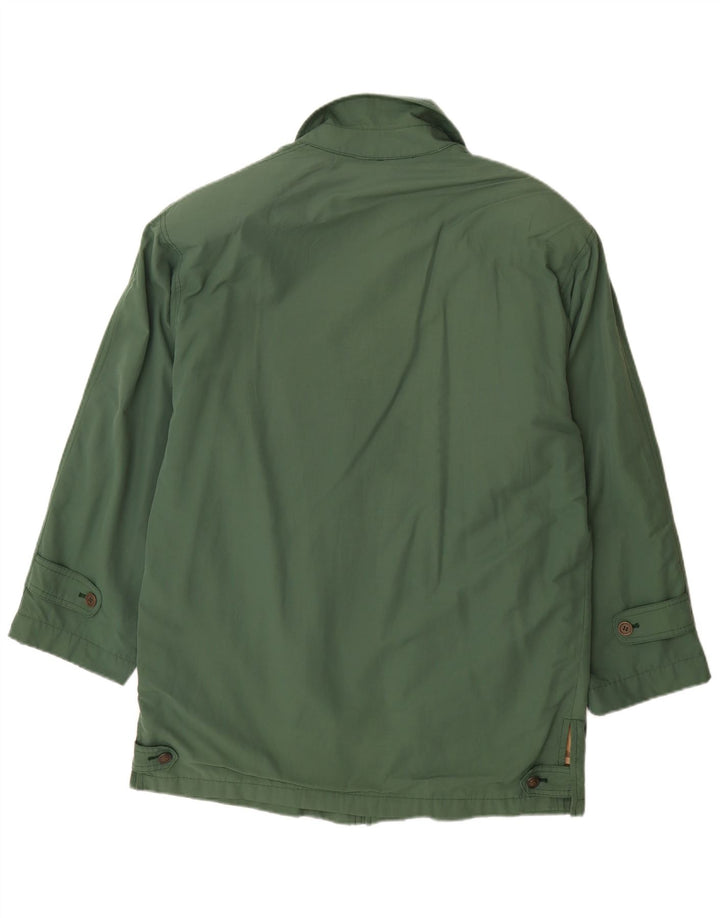 Burberrys Chaqueta utilitaria para hombre IT 52 Algodón verde grande
