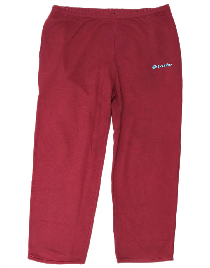 Lotto Pantalones De Chándal Para Hombre Large Borgoña