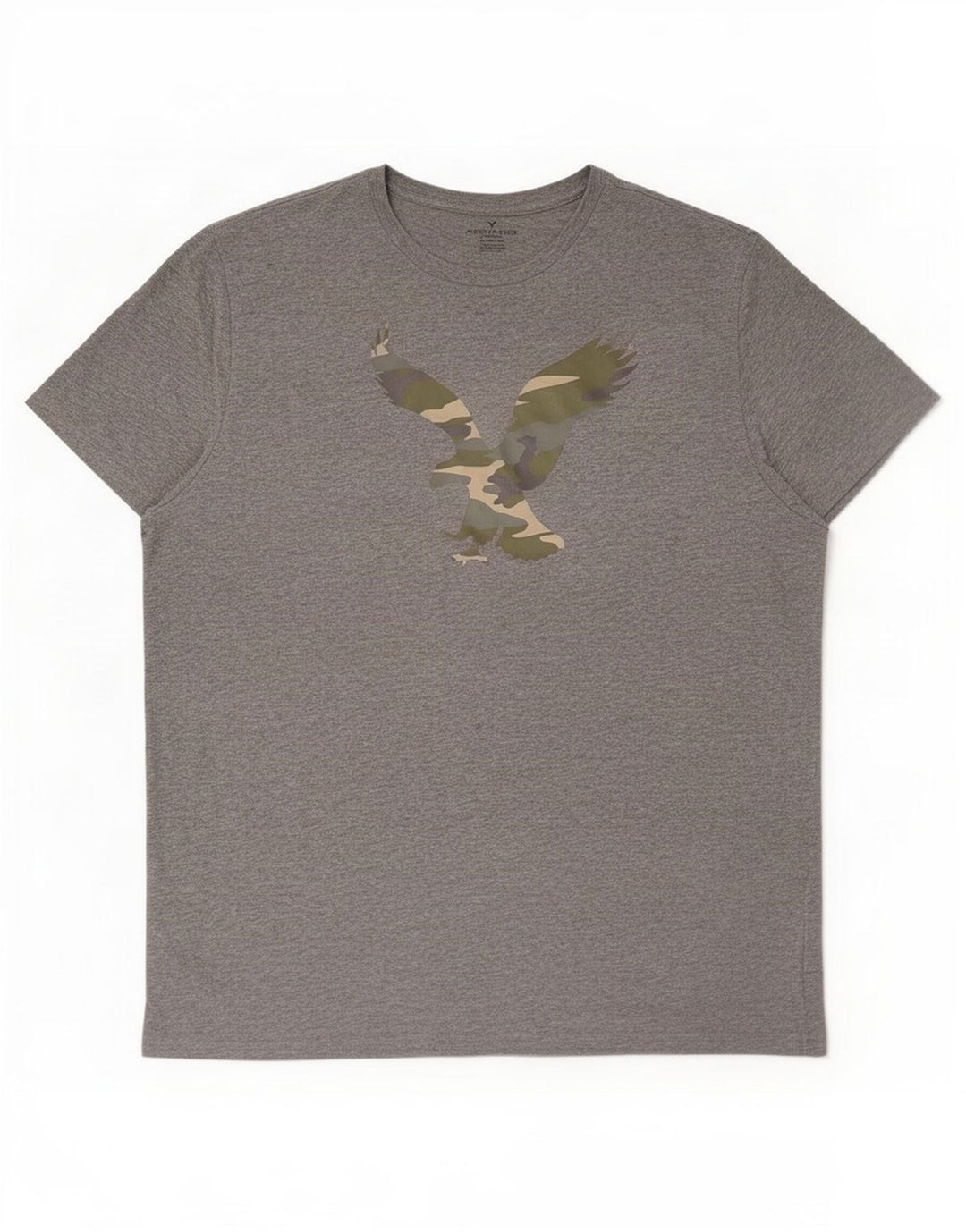 American Eagle Camiseta gráfica para hombre Top 2XL Algodón gris