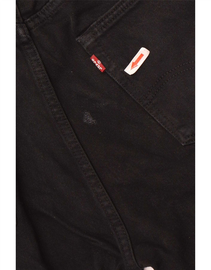 Levi's Jeans rectos 501 para hombre W32 L34 Algodón negro