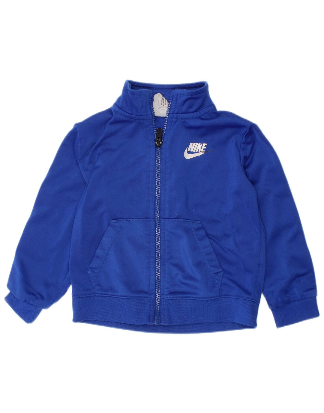 NIKE - Chaqueta de chándal gráfica para bebés (18-24 meses), color azul