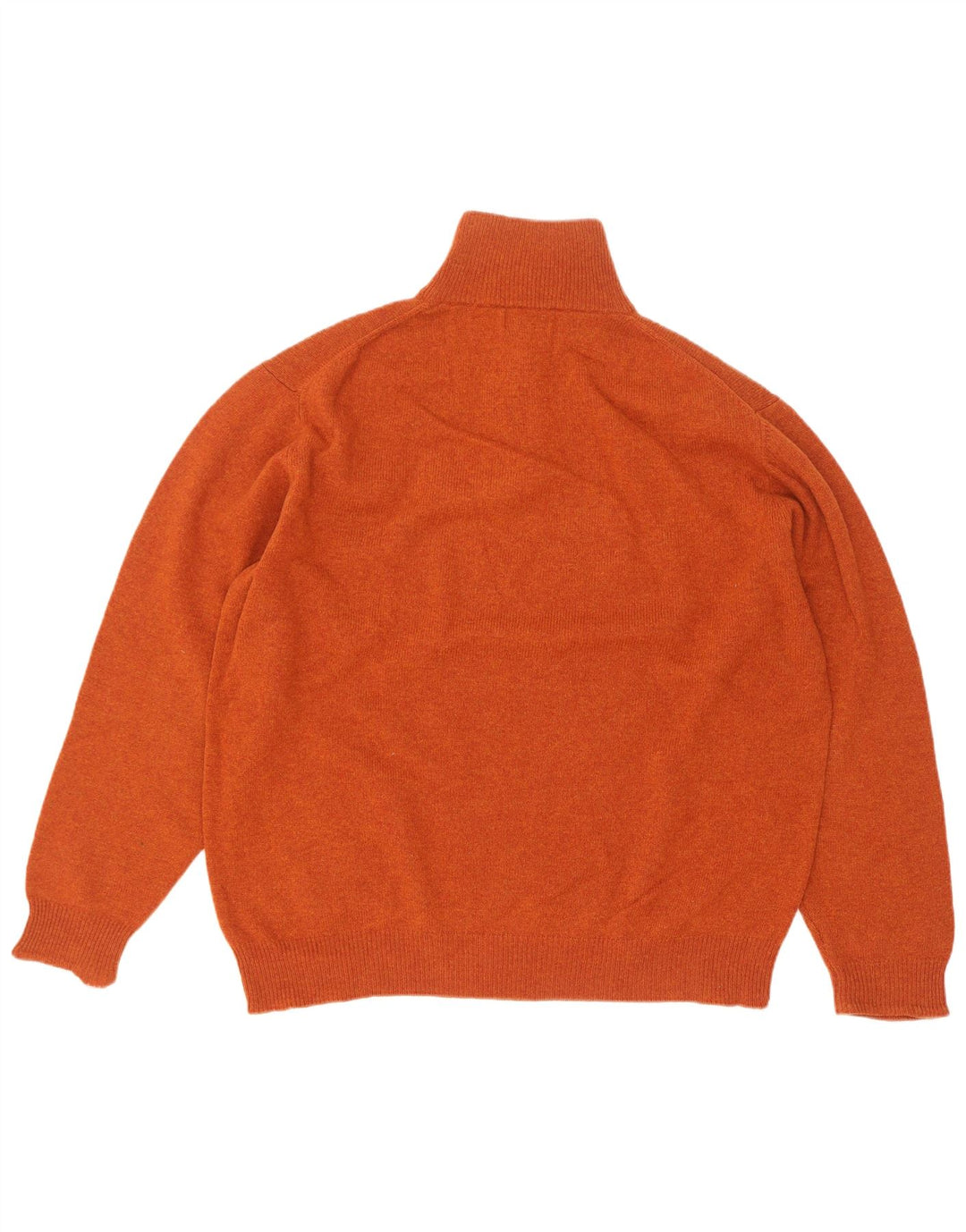 Kappa Hombre Zip Neck Jumper Sweater XL Naranja