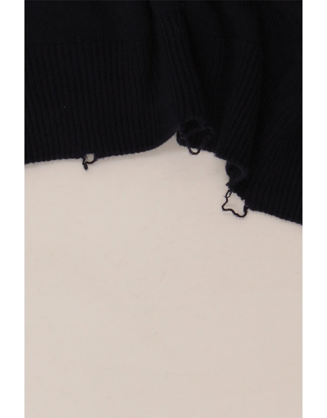 Marks & Spencer - Jersey con cuello en V para hombre, talla grande, algodón azul marino