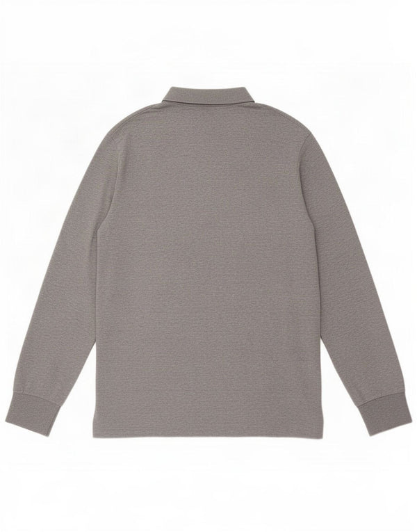 Polo Ralph Lauren Polo de manga larga para hombre gris medio moteado