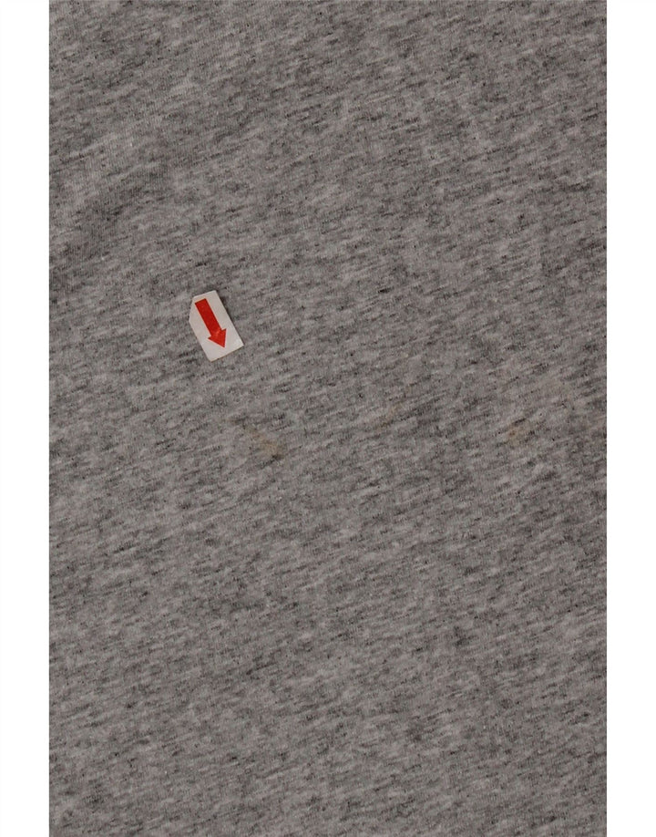 VANS Hombre Classic Fit Camiseta Top Algodón moteado gris medio