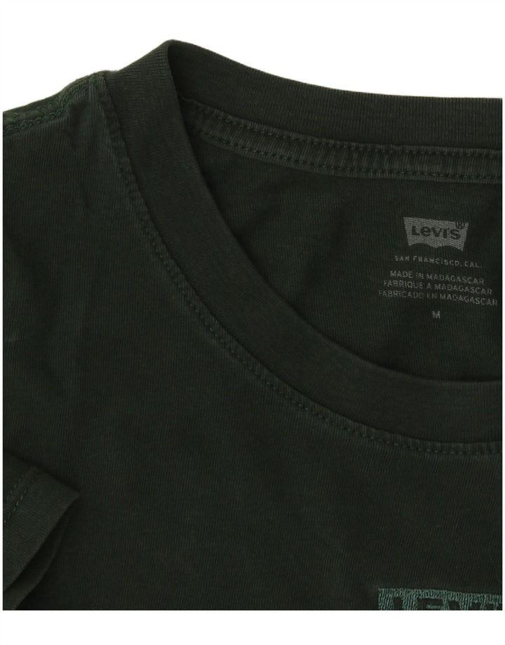 Levi's Camiseta corta para mujer UK 44 Verde medio