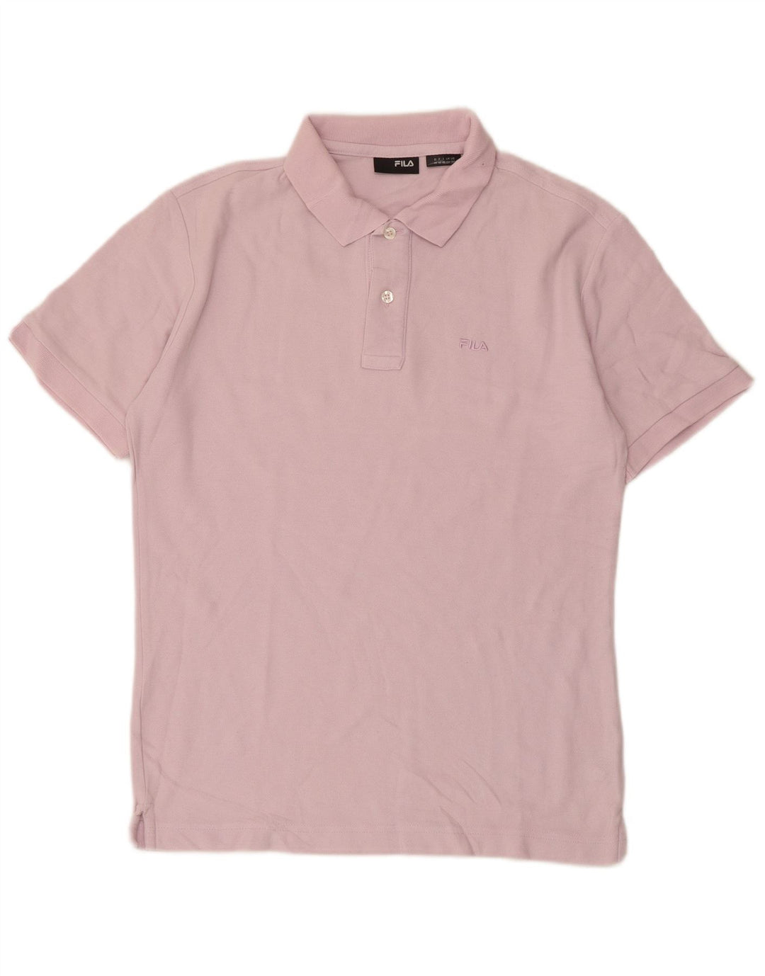 Fila Polo Hombre Pequeño Algodón Morado