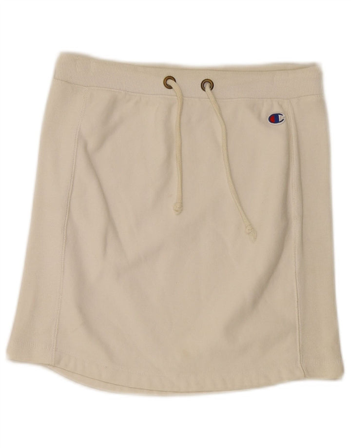 Falda Champion para mujer UK 10 Small Off White Cotton