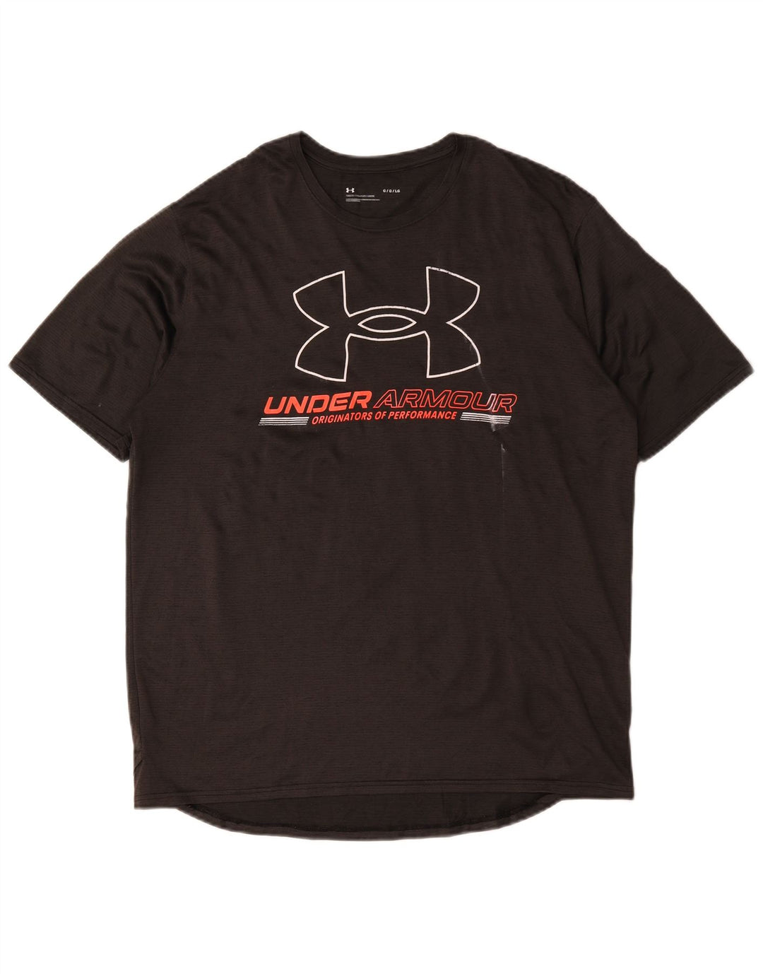 Under Armour - Camiseta gráfica para hombre, talla grande, color negro