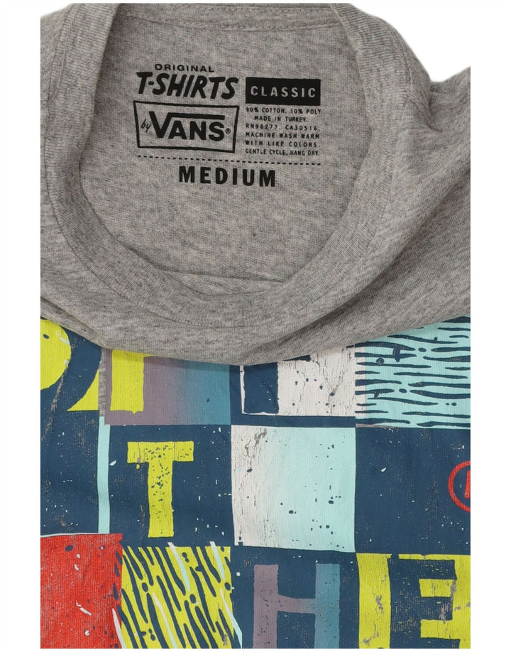 Camiseta Vans Hombre Graphic Top Algodón Gris Medio