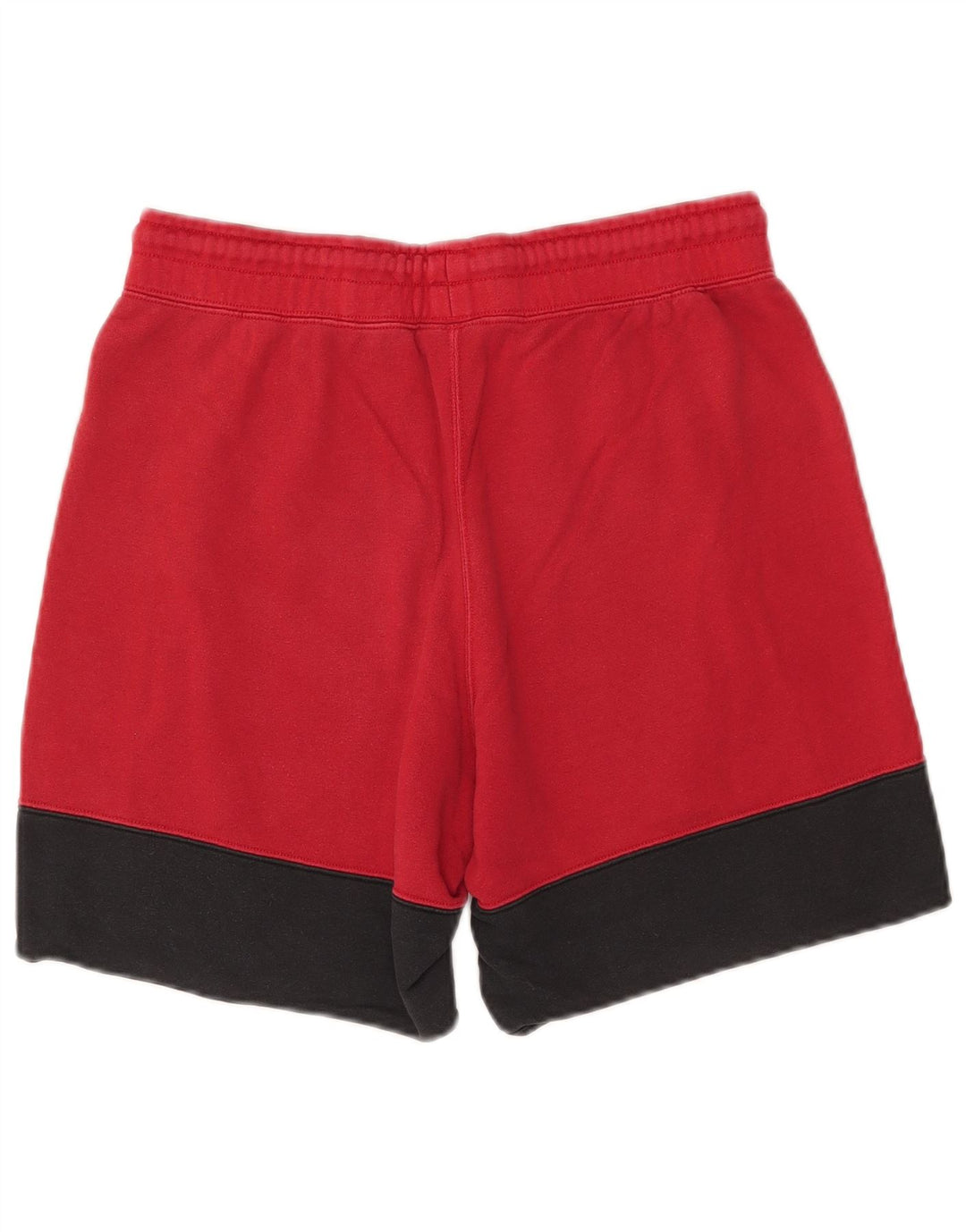 Pantalones cortos deportivos Jordan para hombre de algodón color block rojo pequeño
