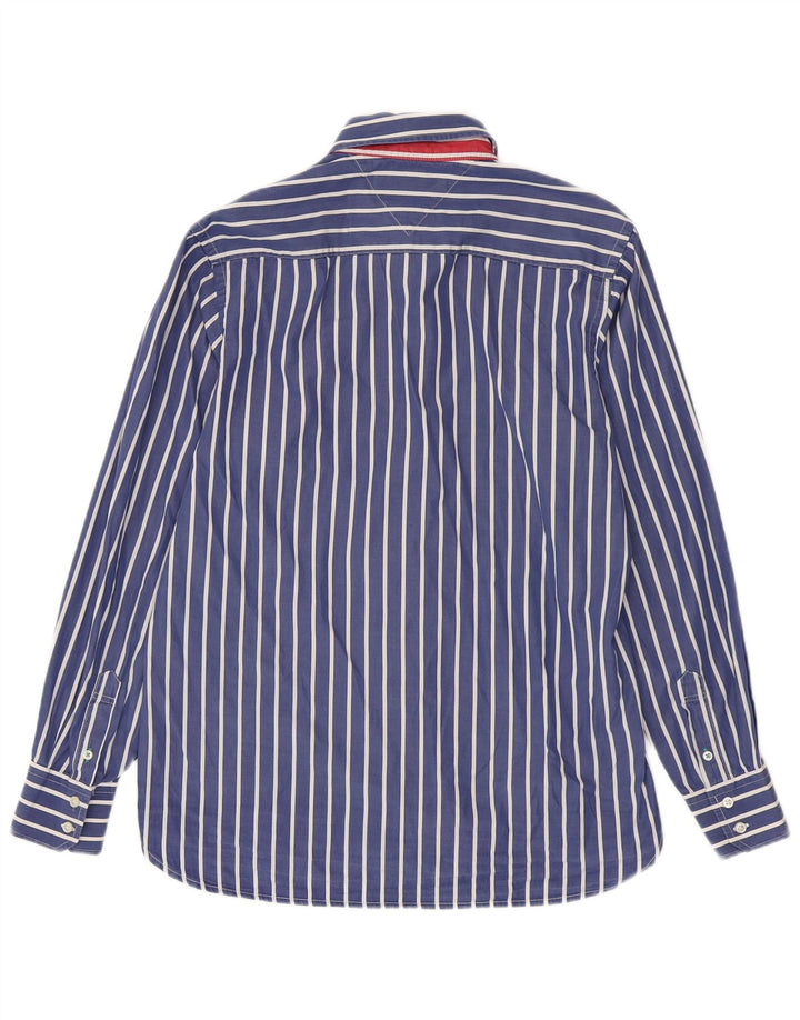Camisa Tommy Hilfiger Hombre Small Azul Rayas