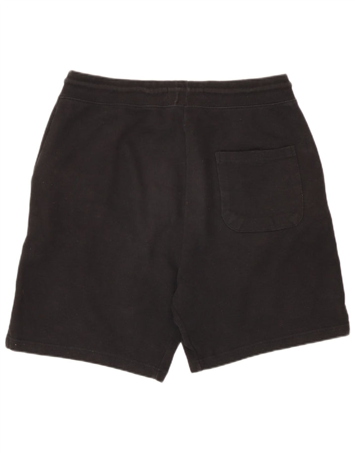 Pull & Bear - Pantalones cortos deportivos para hombre, talla grande, color negro