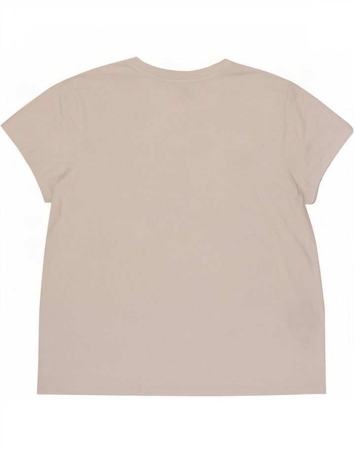Levi's Camiseta para mujer Top UK 46 Large White Cotton