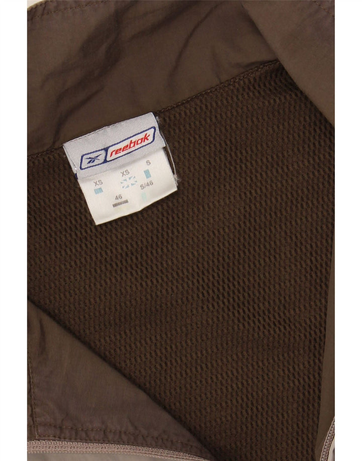 REEBOK Chaqueta superior de chándal holgada para hombre XS Gris Colorblock