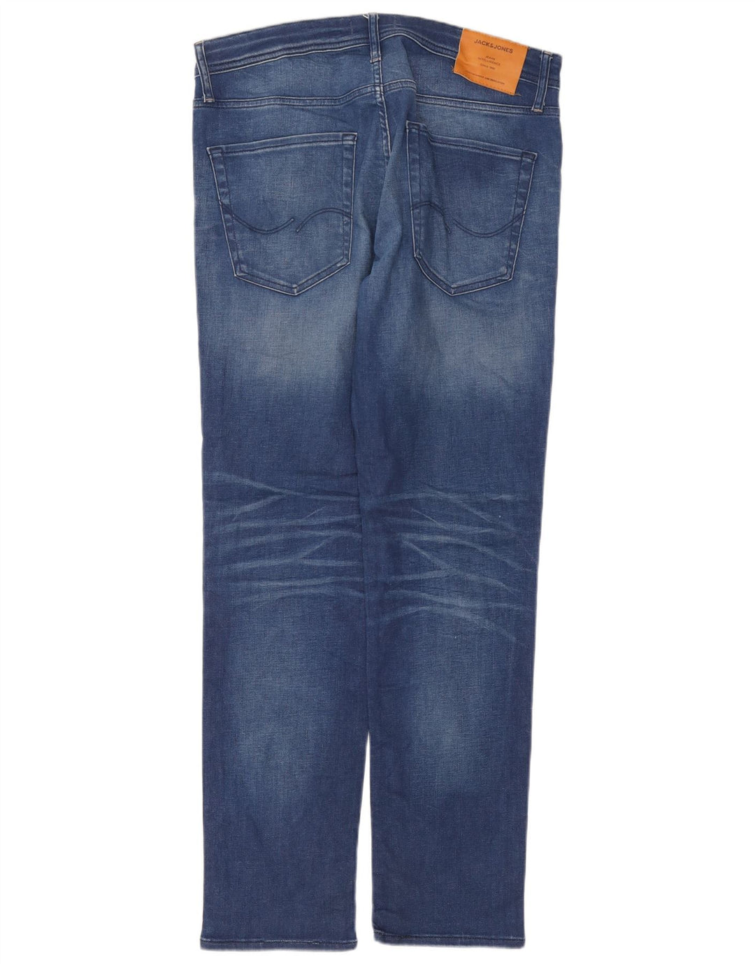 Jack & Jones Hombre Tim Slim Vaqueros Rectos W34 L32 Azul