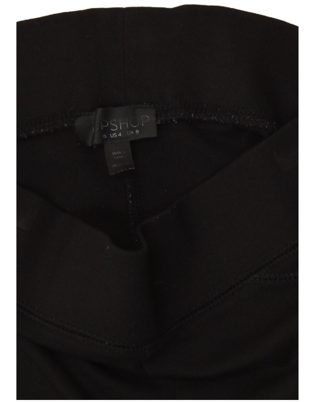 Topshop Leggings para mujer Reino Unido 8 Pequeño Negro