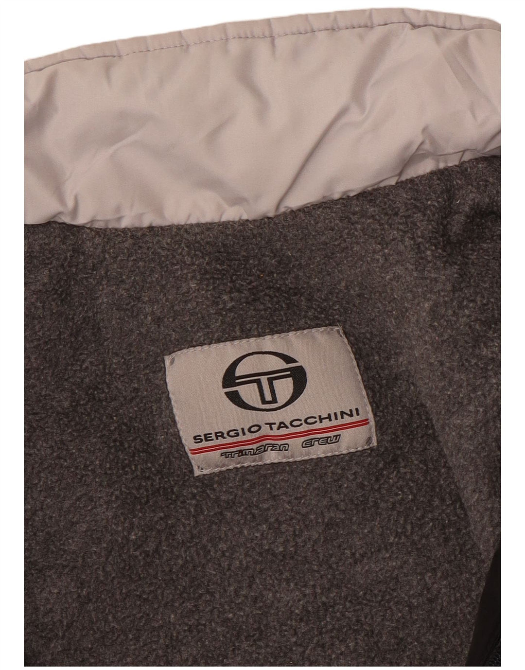 Sergio Tacchini Chaqueta cortavientos para hombre UK 36 Small Black Colourblock