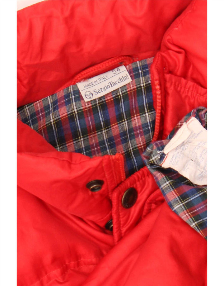 Sergio Tacchini Chaqueta Acolchada Hombre IT 54 2XL Poliamida Roja