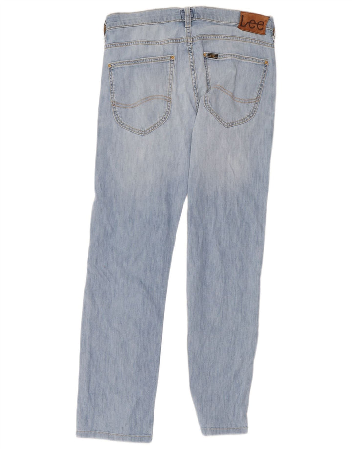 Vaqueros Lee Slim Mujer W31 L34 Algodón Azul