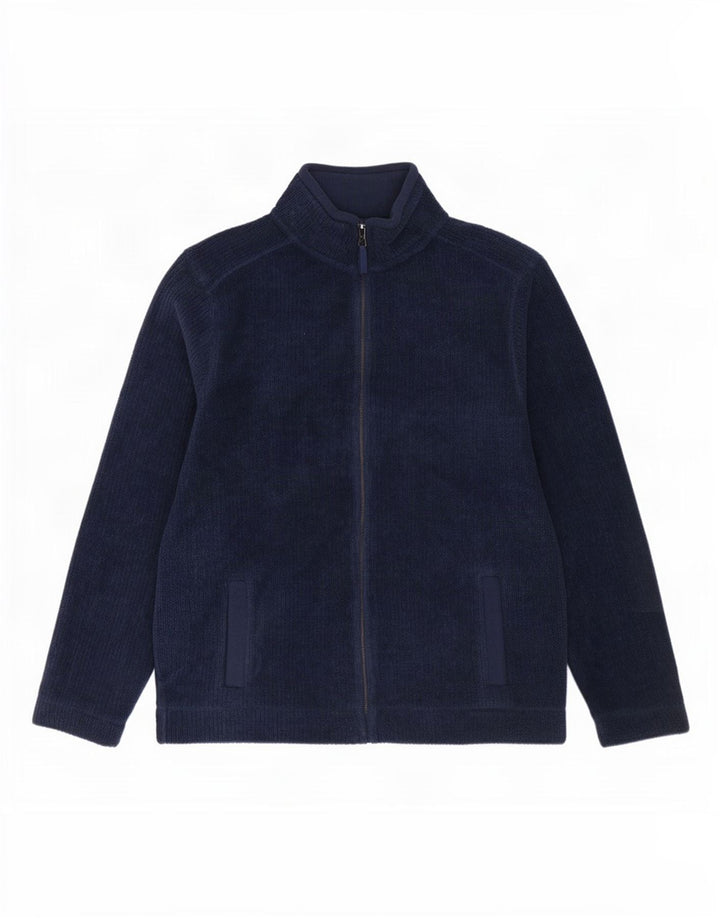 Marks & Spencer Chaqueta polar de corte regular para hombre UK 38 Medium Azul marino