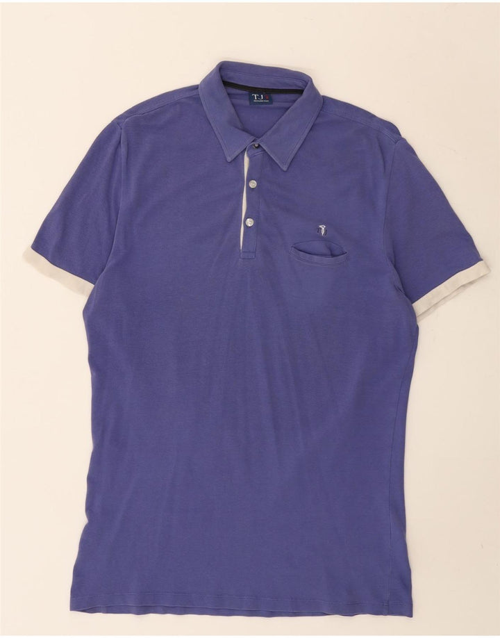 Polo Trussardi Jeans Hombre Morado Grande