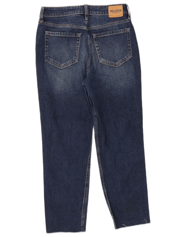Hollister Jeans recortados de talle alto para mujer US 5 Small W27 L25 Azul