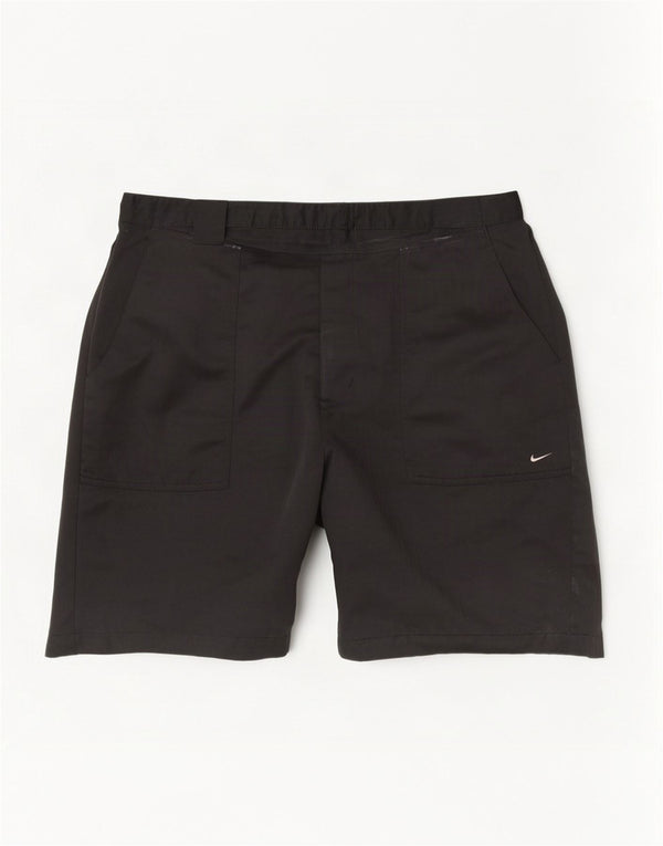 Pantalones cortos chinos Nike para hombre W38 XL Poliéster negro
