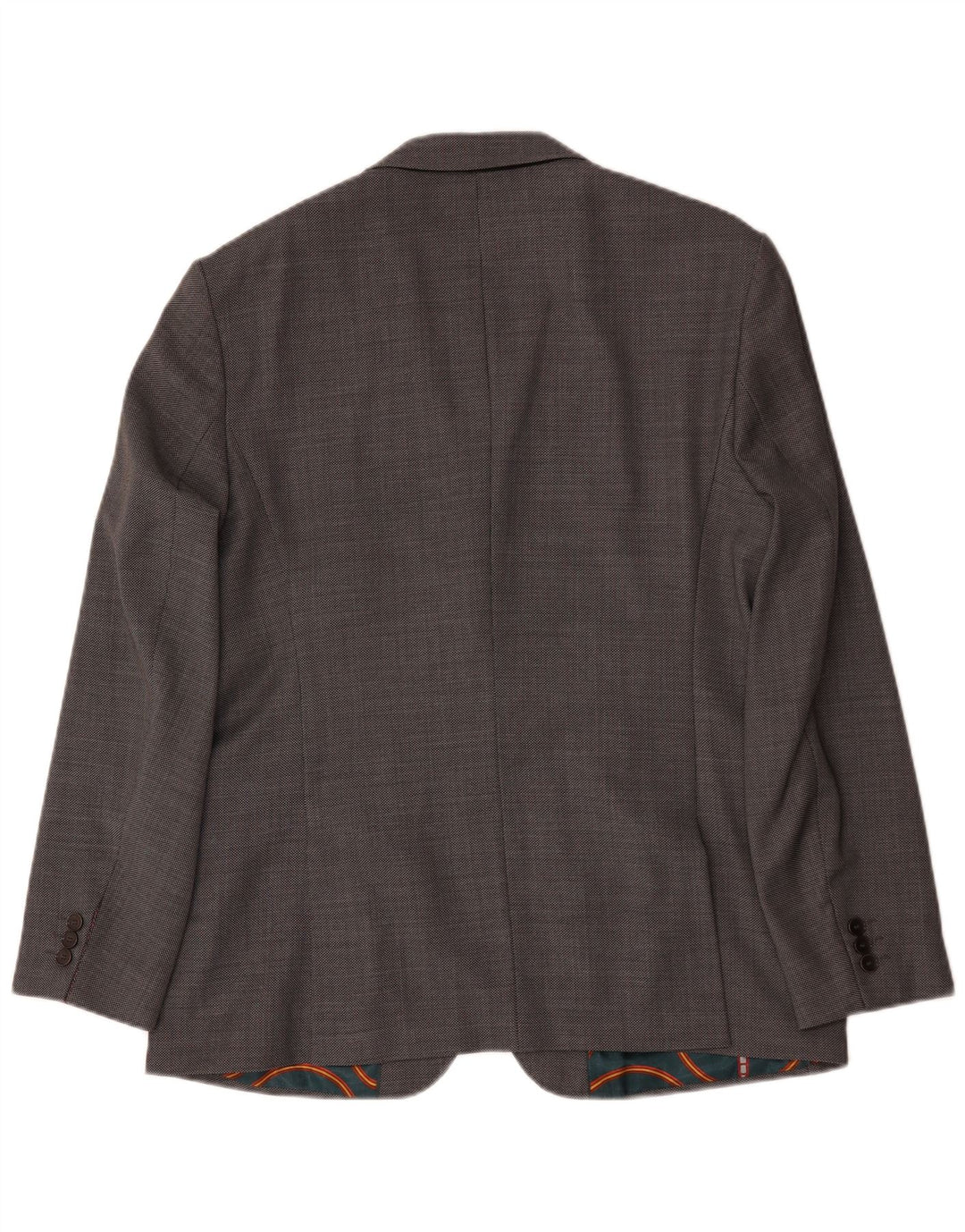 Ted Baker Chaqueta tipo blazer con 2 botones y corte regular para hombre UK 44 2XL Lana gris