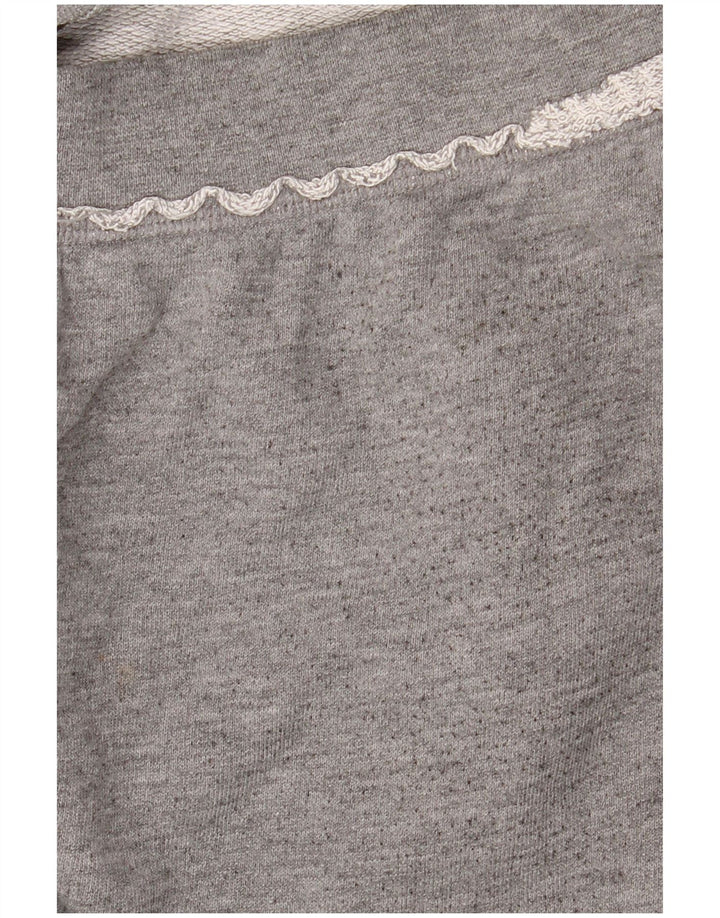 Puma - Pantalones de chándal para mujer, talla 40, talla grande, algodón gris