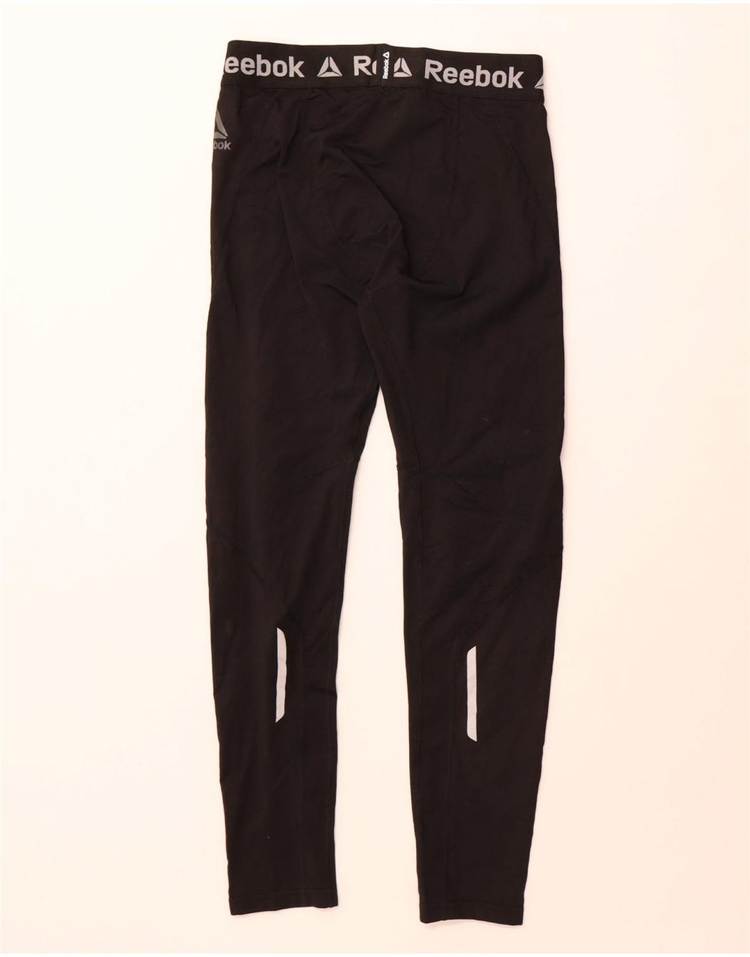 Reebok Leggings gráficos para hombre Poliéster negro mediano