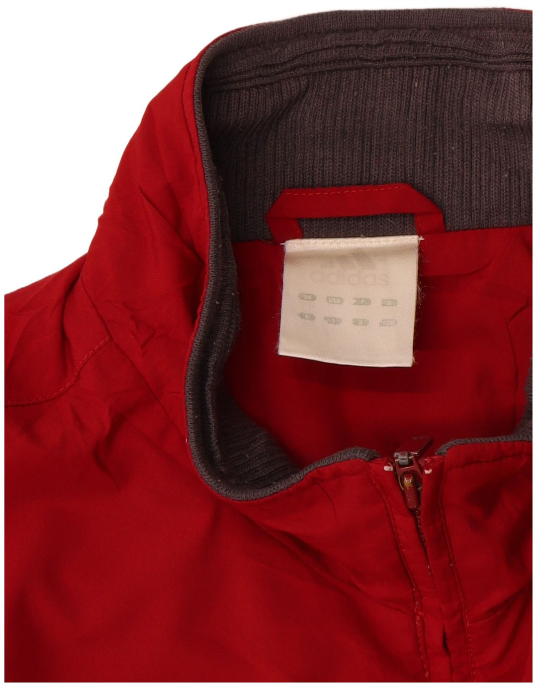 Adidas Hombre Chándal Top Chaqueta XL Rojo Poliéster