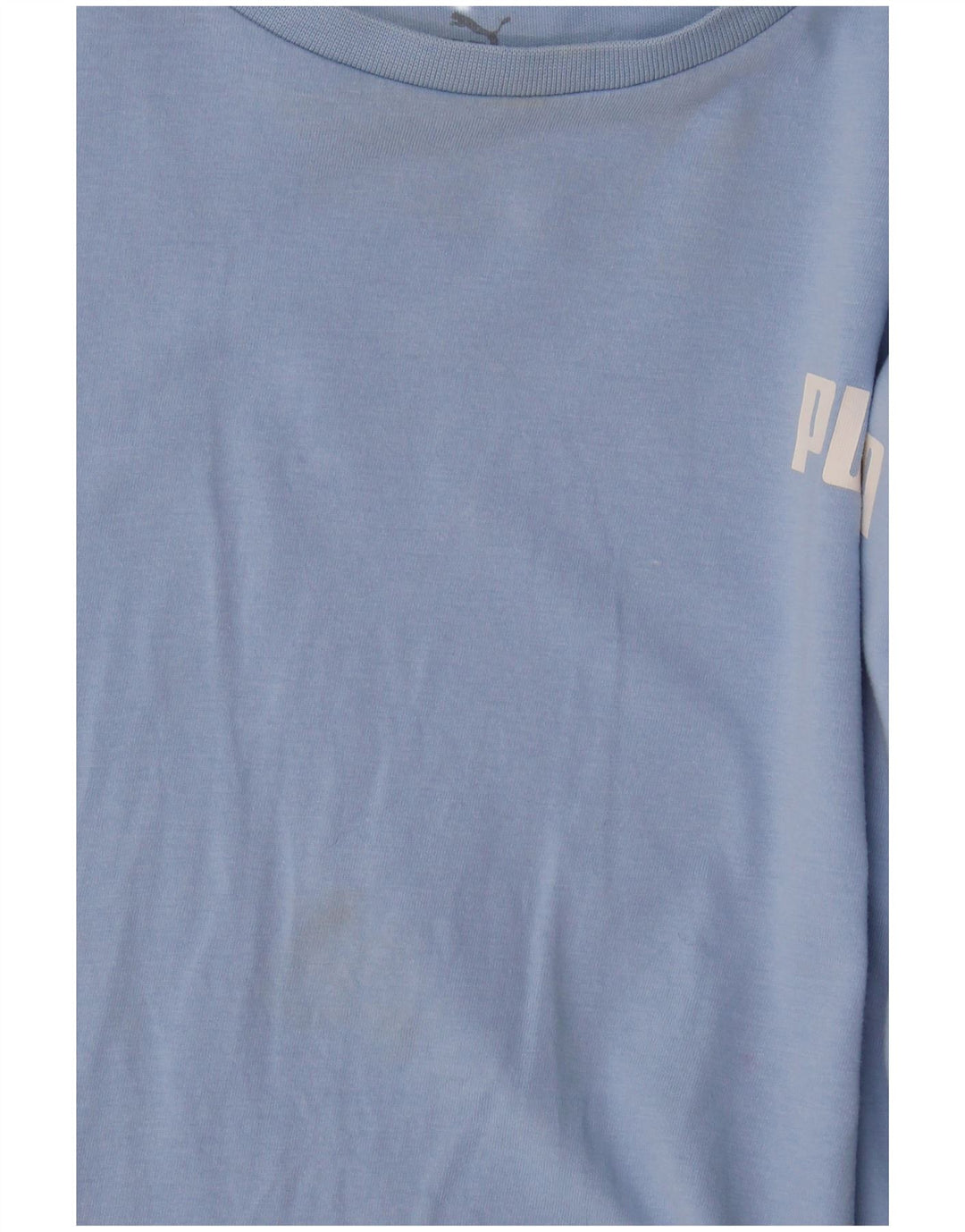 Puma - Camiseta corta para mujer (talla 40), color azul