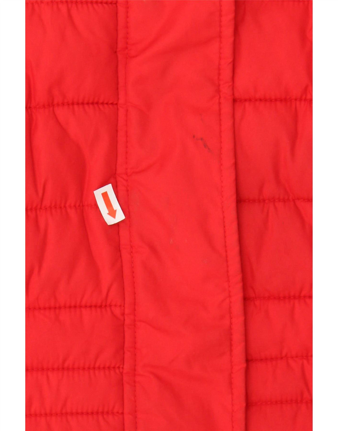 JOULES Womens Padded Gilet UK 10 Small Red Polyester