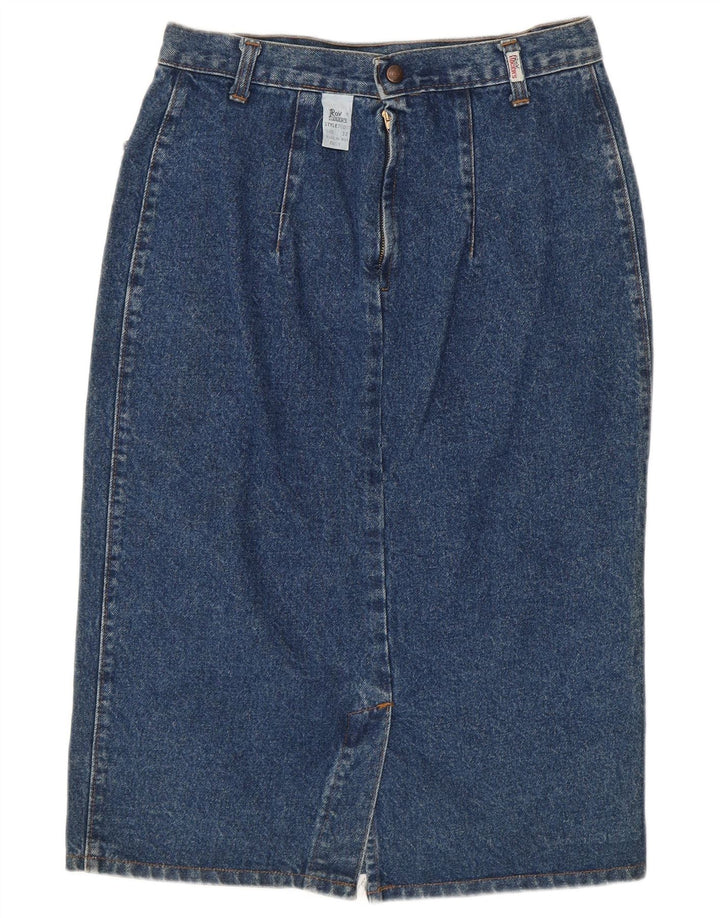 ROY ROGERS Falda vaquera para mujer W32 Algodón azul grande