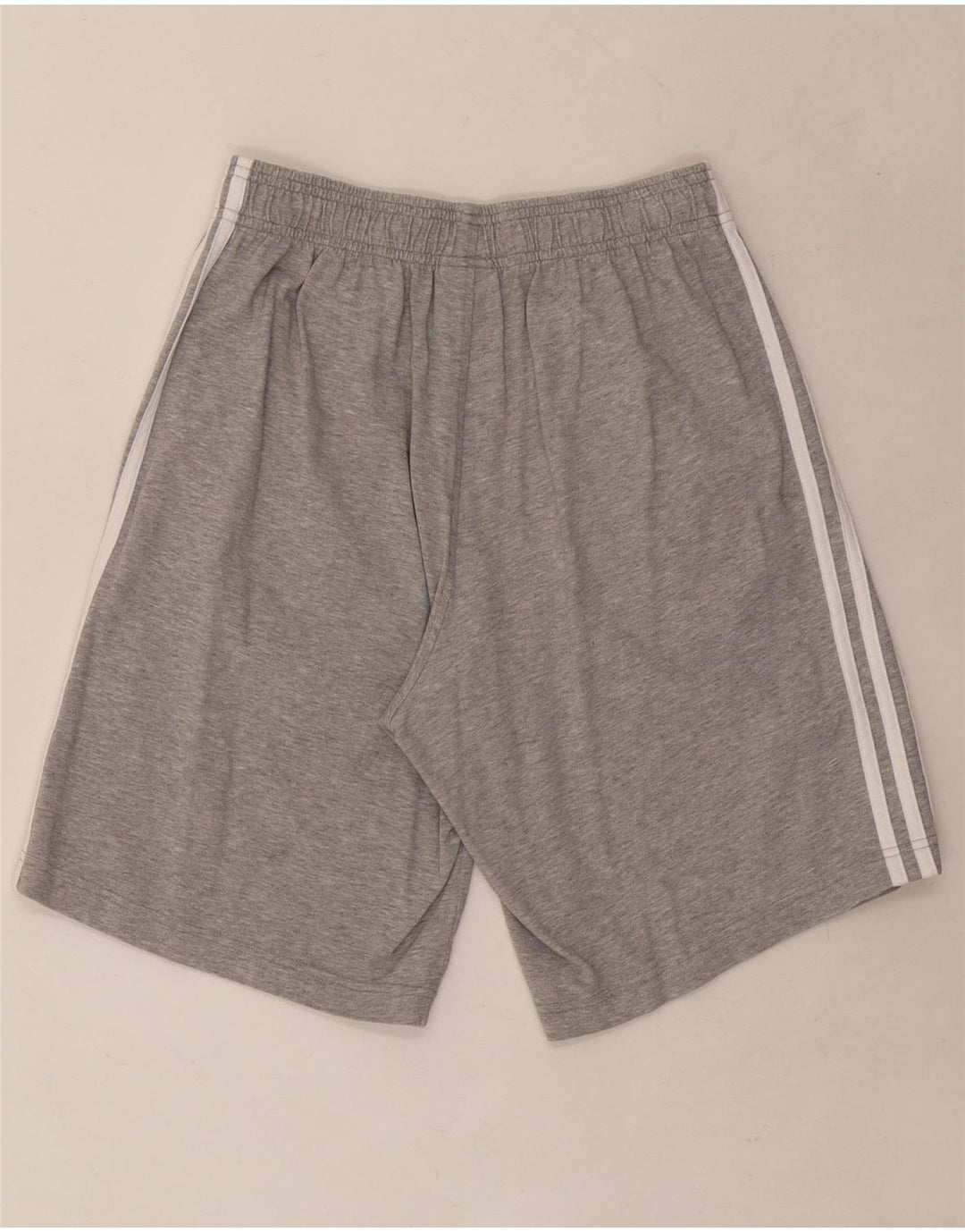 Adidas Hombre Pantalones Cortos Deportivos Pequeño Gris Algodón