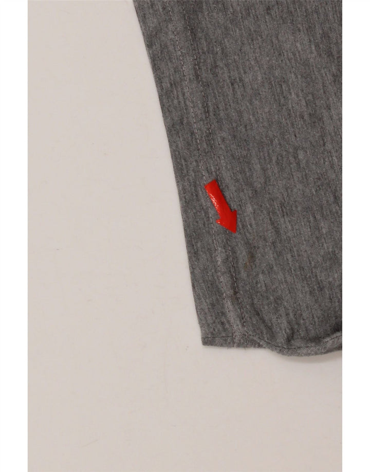 Levi's Camiseta gráfica para hombre Top grande de algodón moteado gris