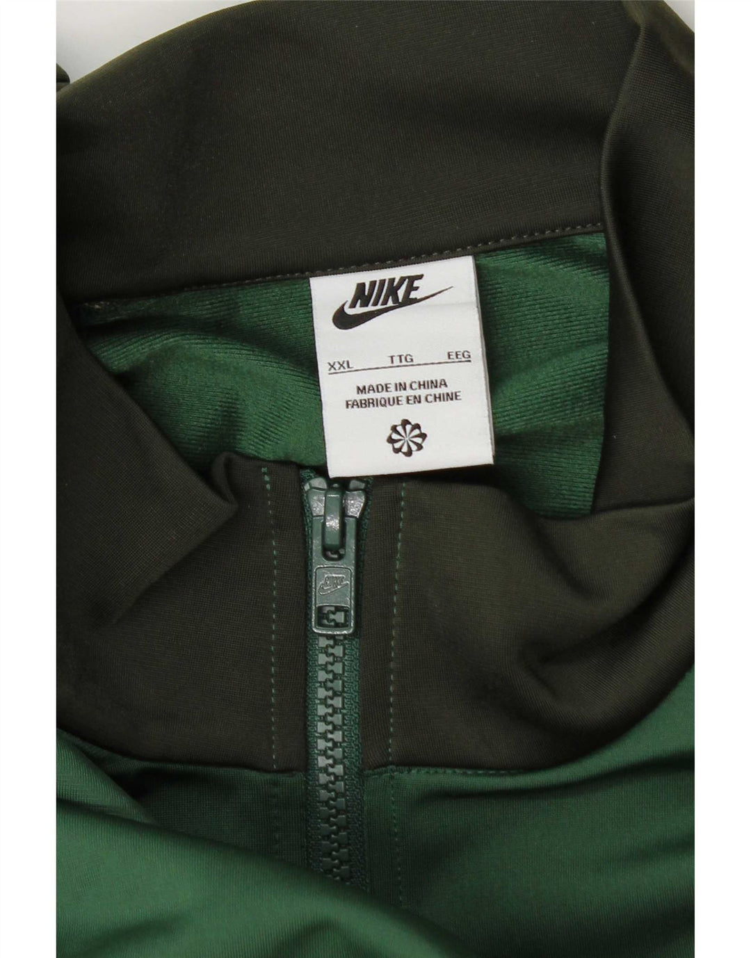 Nike - Chaqueta de chándal para hombre, talla 2XL, color verde
