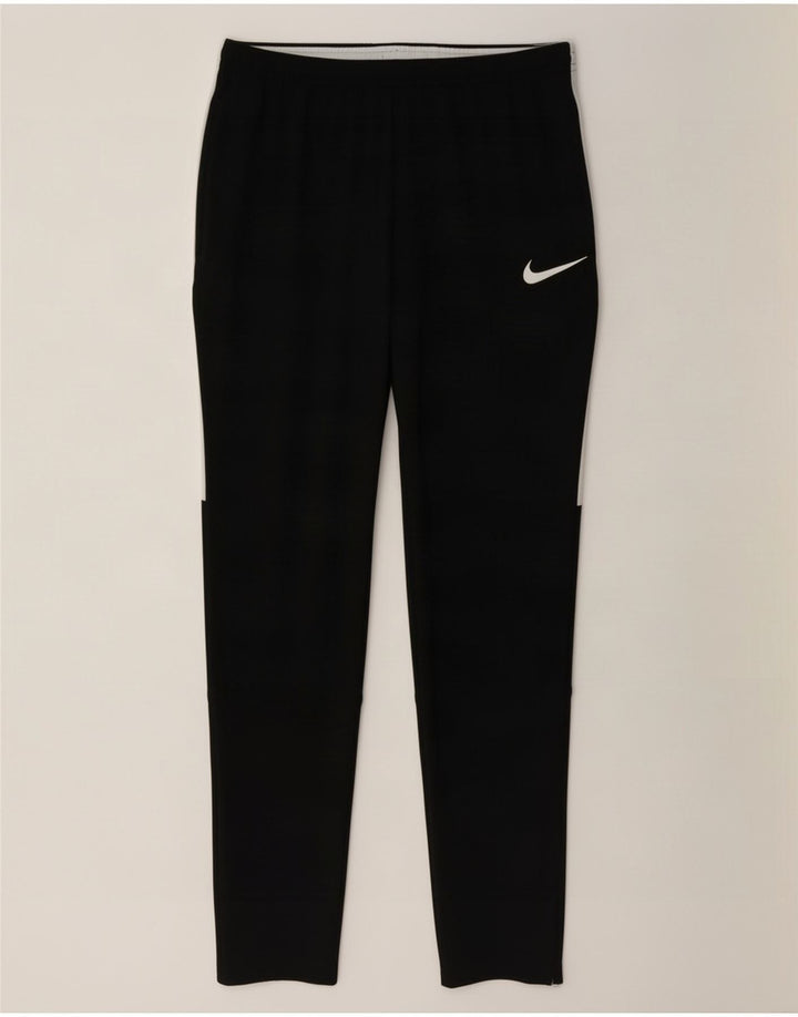 Pantalones De Chándal Nike Dri Fit Para Hombre Poliéster Color Block Negro Mediano