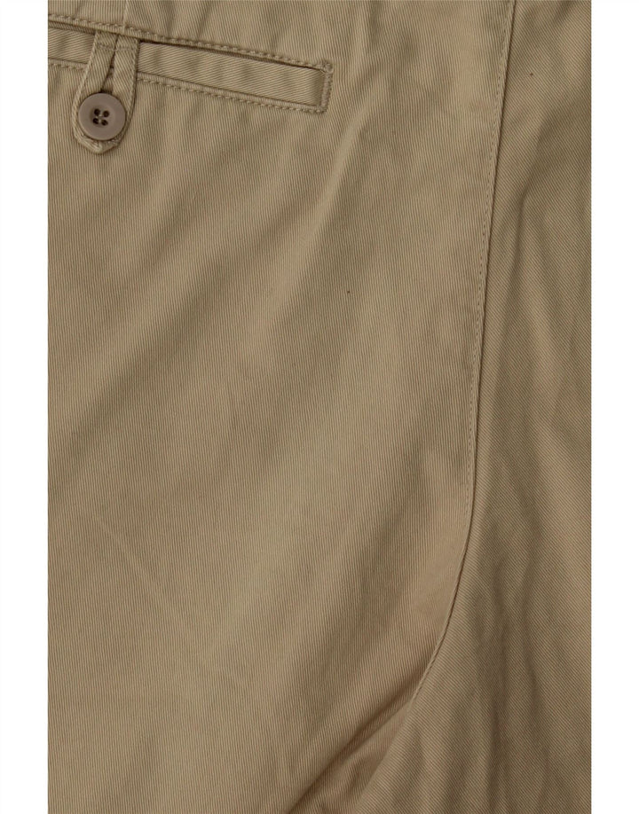 MARKS & SPENCER Pantalones cortos chinos para hombre W34 Algodón beige grande