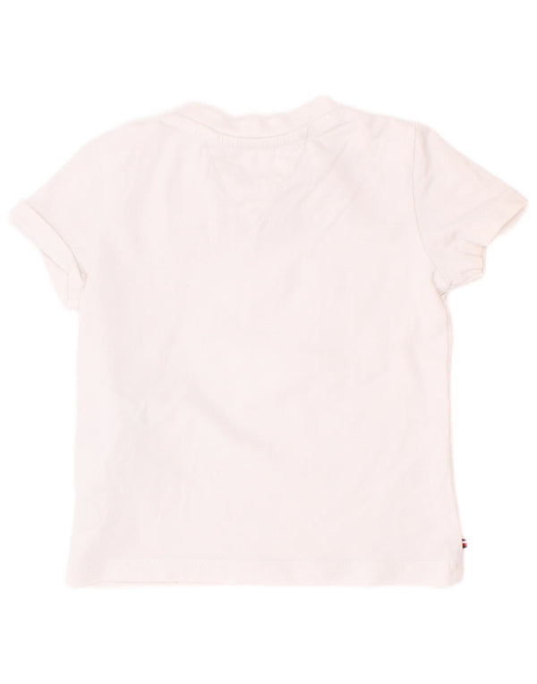 Tommy Hilfiger Camiseta gráfica para bebés niños 9-12 meses Algodón blanco