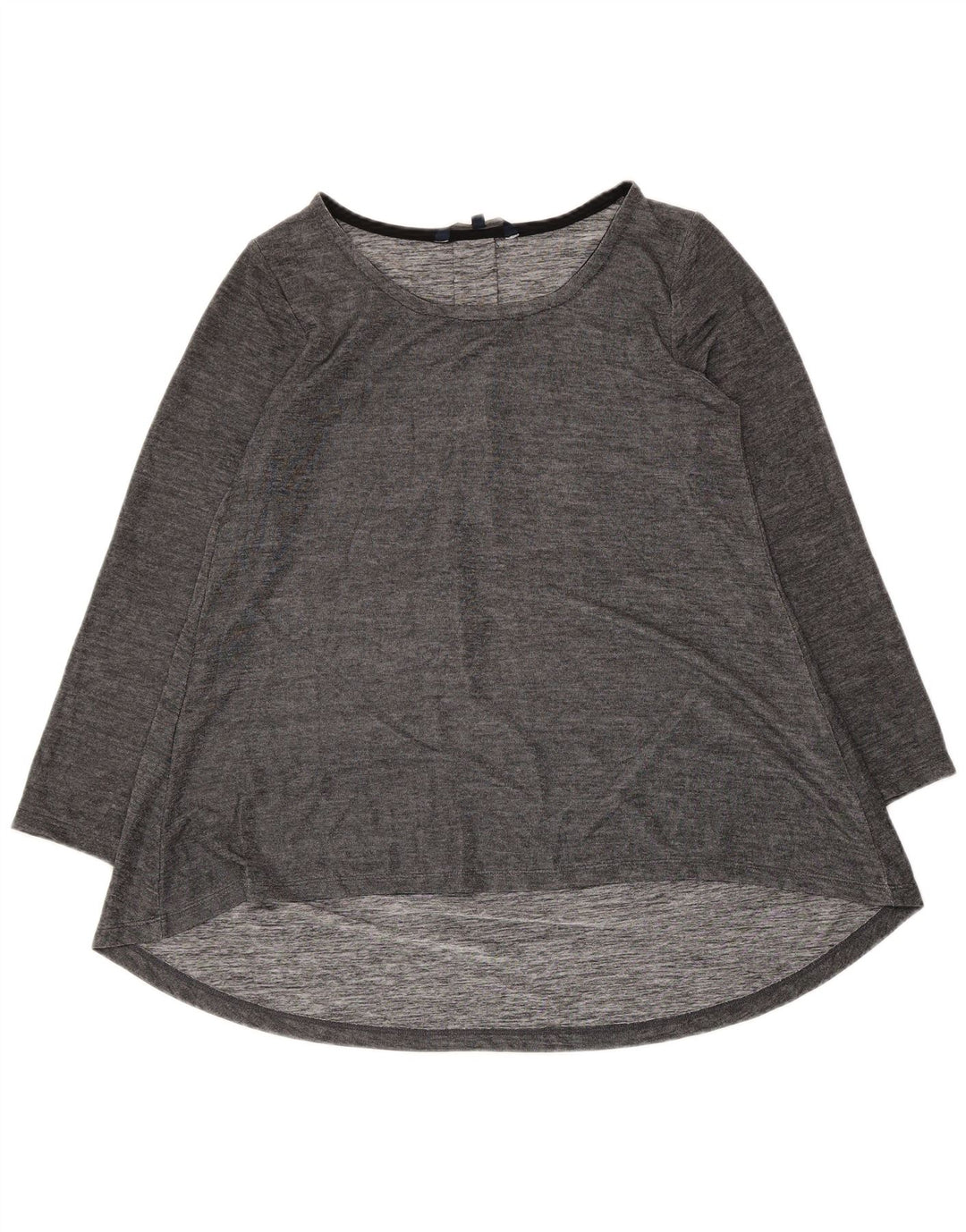 FRENCH CONNECTION Top para mujer manga 3/4 UK 40 Pequeño poliéster gris