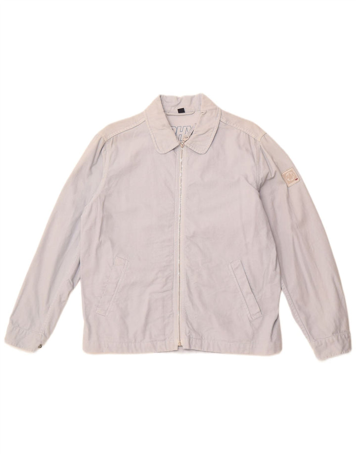 MURPHY & NYE Chaqueta bomber para mujer UK 40 Grande Algodón azul