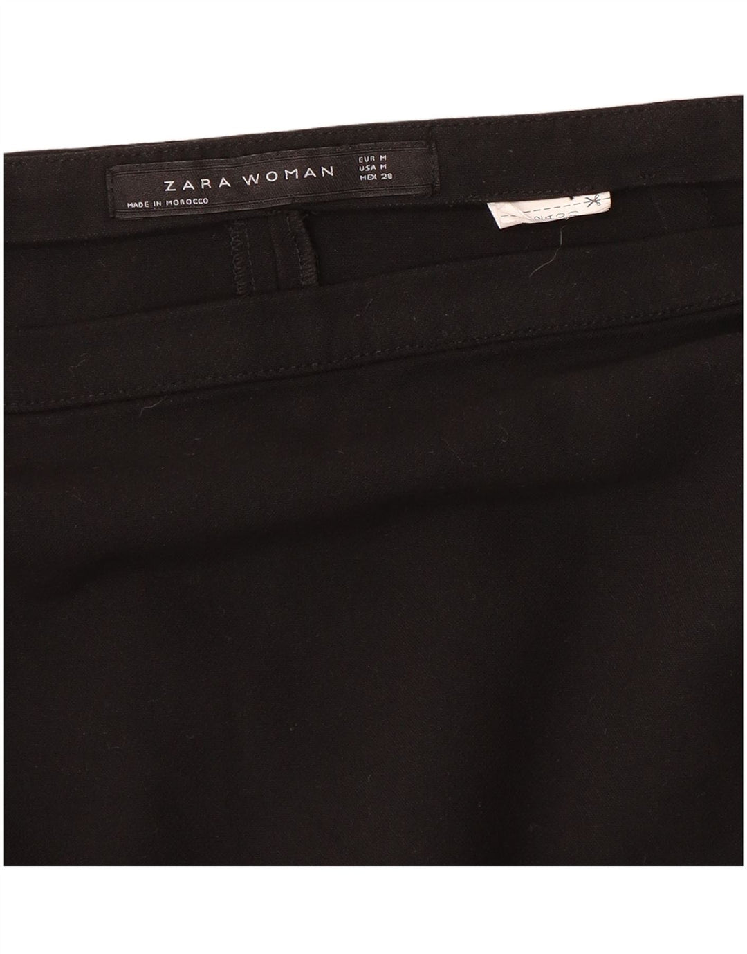Zara Mujer Falda Trompeta Mediana W30 Negro