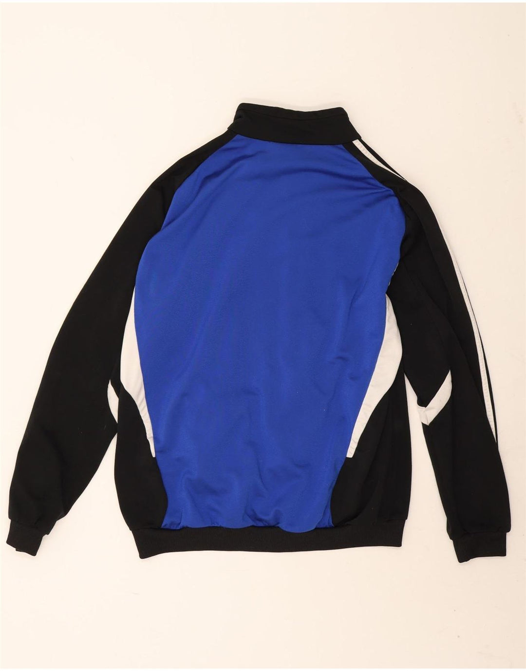 Adidas - Chaqueta de chándal para hombre, talla 44/46, poliéster, color azul grande