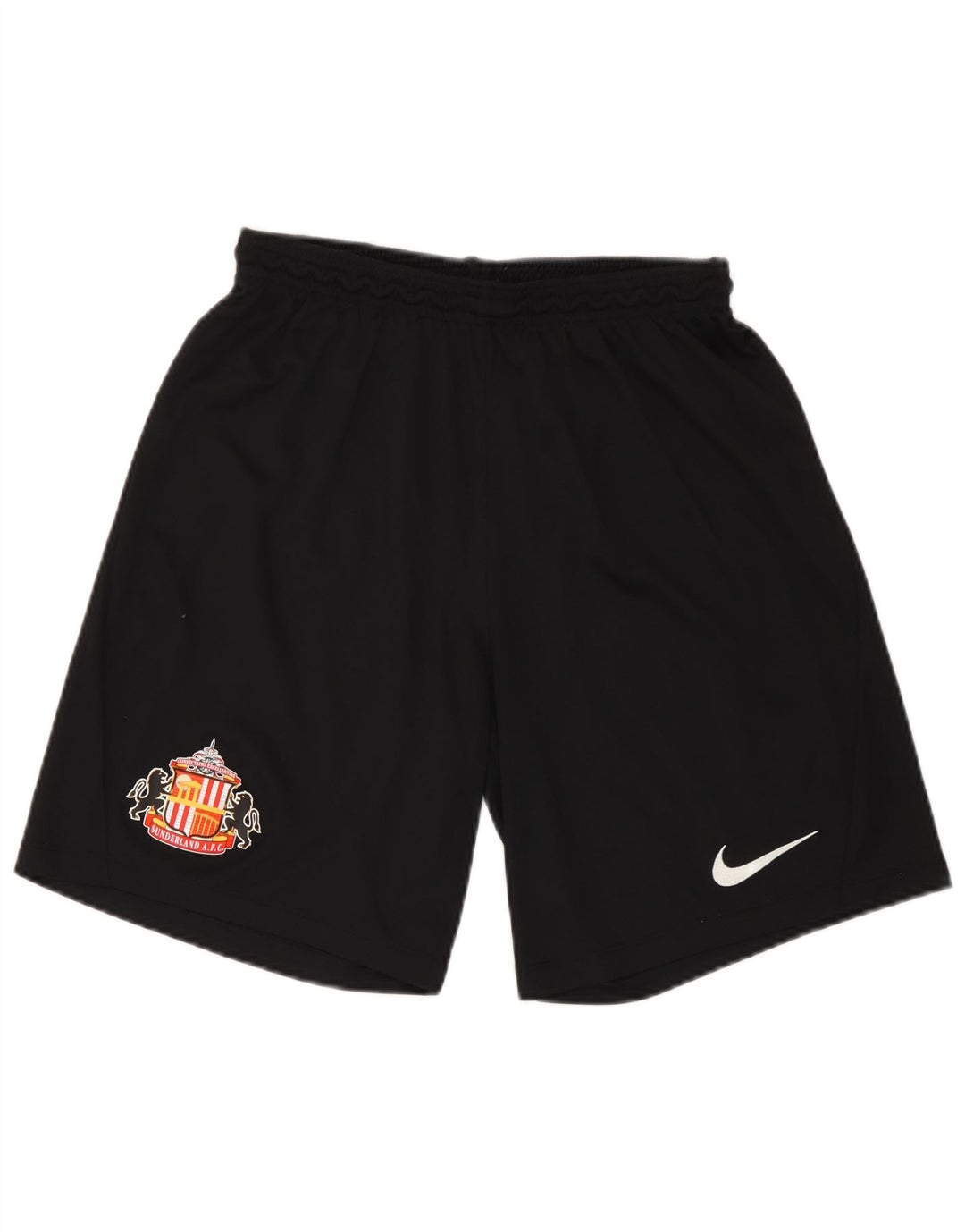 Nike Sunderland A.F.C Graphic Shorts deportivos para hombre, poliéster negro mediano