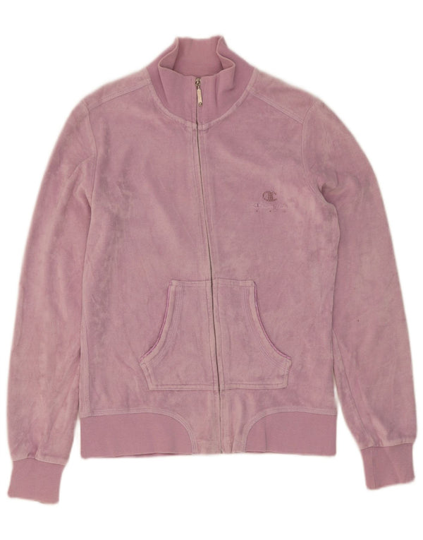 Champion Heritage Fit Chaqueta de Chándal para Mujer UK 12 Mediano Púrpura