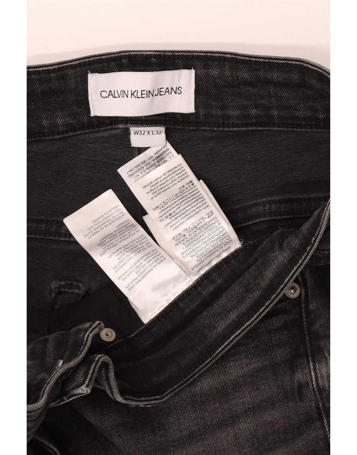 Calvin Klein Jeans ajustados para hombre W32 L32 Algodón gris