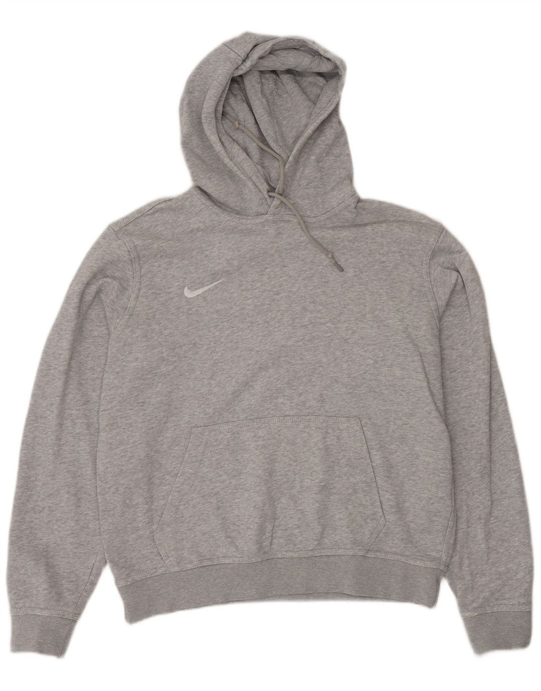 Sudadera con capucha Nike para hombre - Jersey de algodón moteado en gris medio