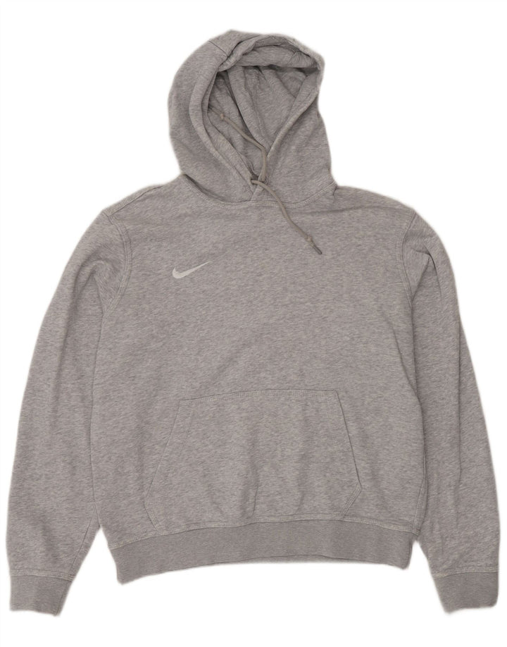 Sudadera con capucha Nike para hombre - Jersey de algodón moteado en gris medio